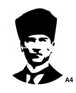 Atatürk Şablonları A4